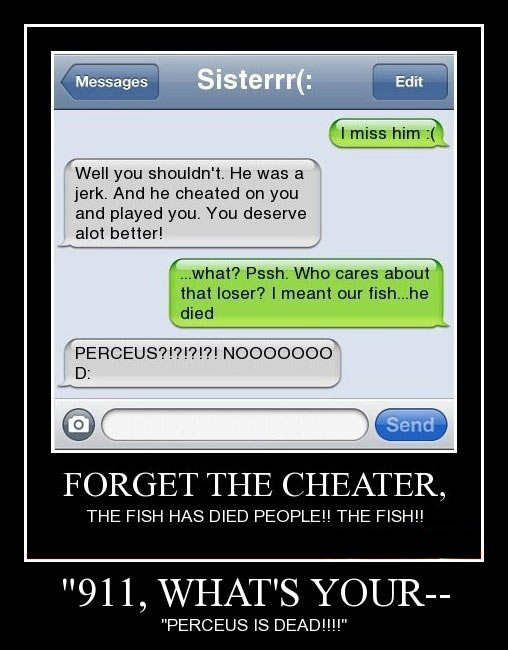 Forget the cheater…