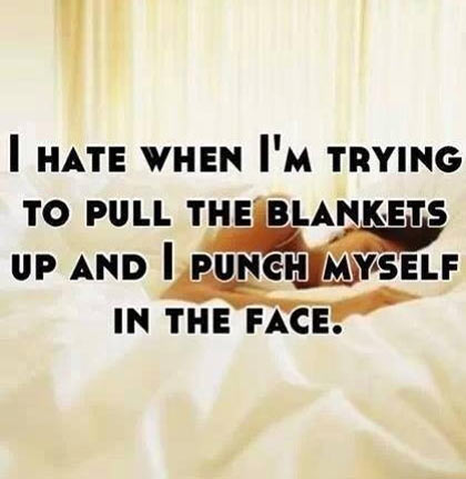 funny-making-bed-blankets-up-punch-myself-face