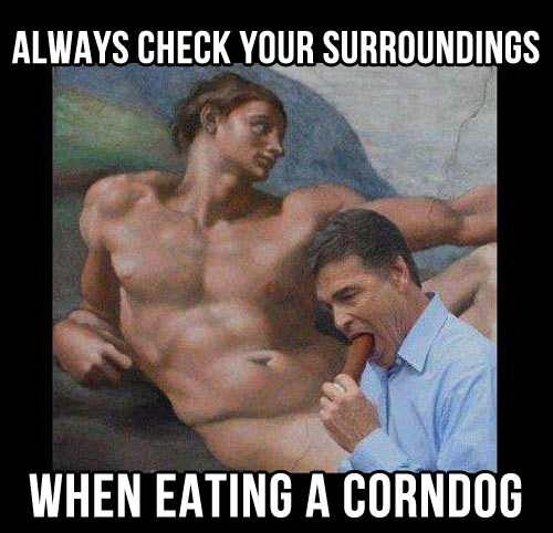 Always check your surroundings…