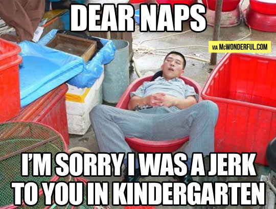 Dear naps…