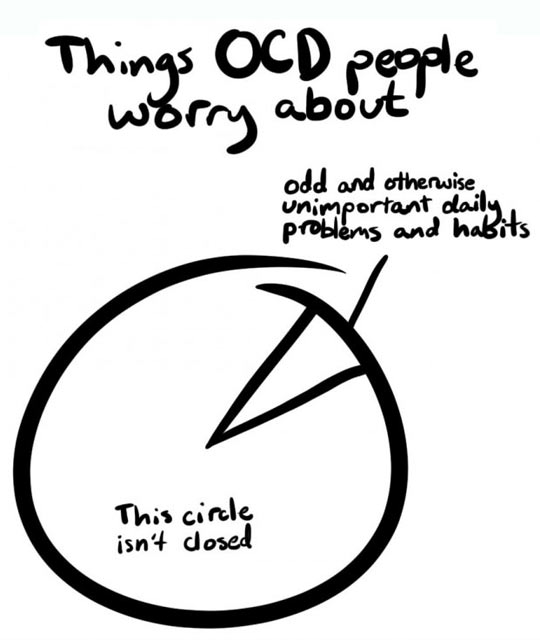 Things OCD people worry about…