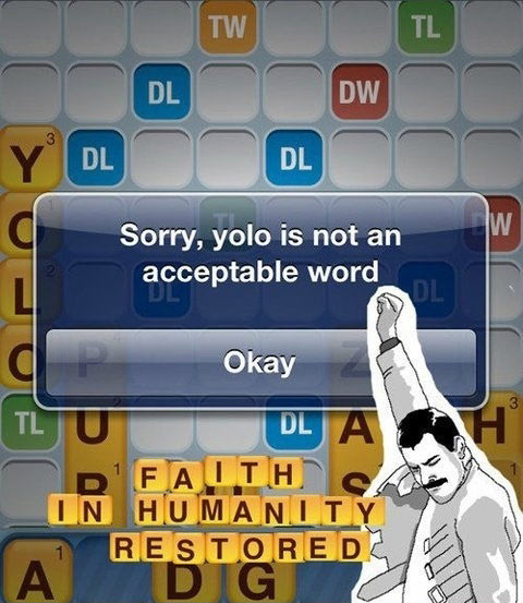 Not an acceptable word…
