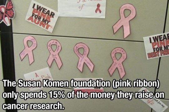 Susan Komen foundation fact…