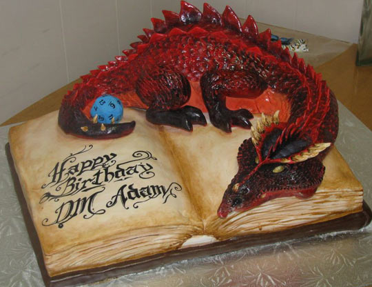 An awesomely geeky cake…