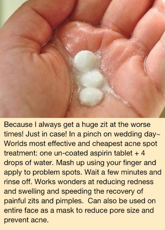 Fastest cure for acne…