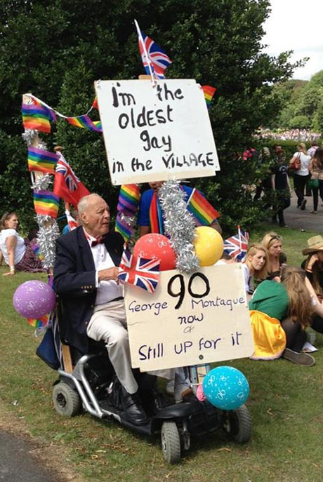 The oldest gay in the village…