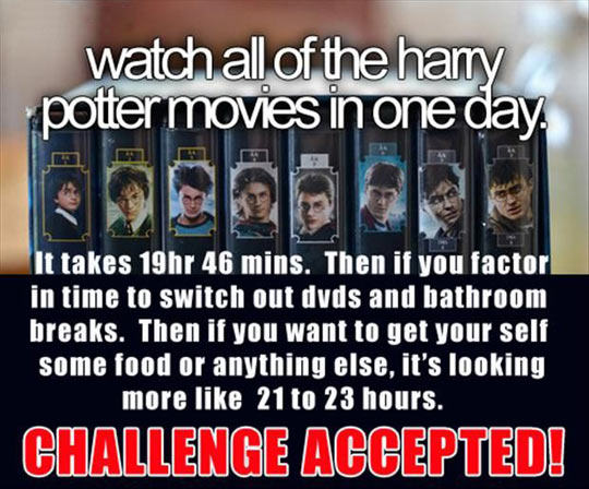 Might have to take this challenge…