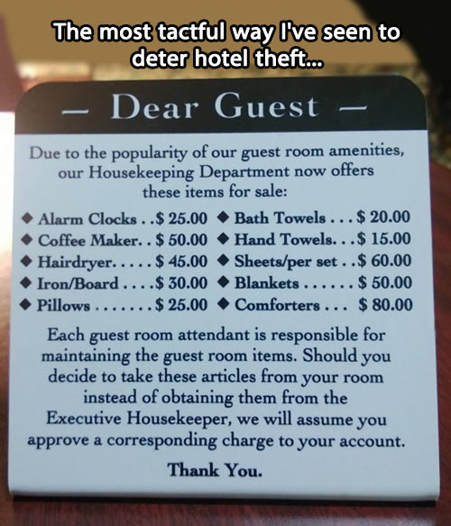 Dear guest…