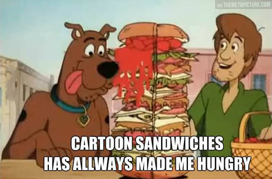 Cartoon Sandwiches…