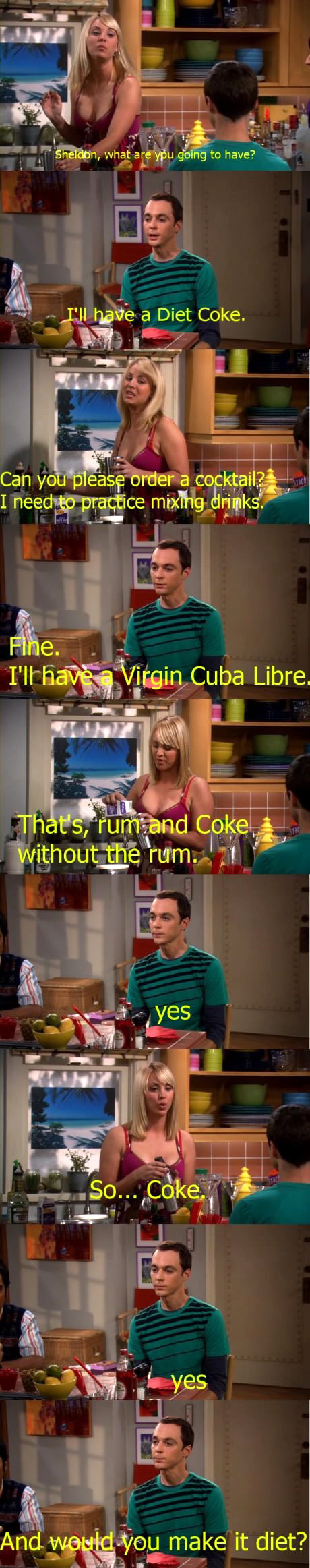 Sheldon being Sheldon…