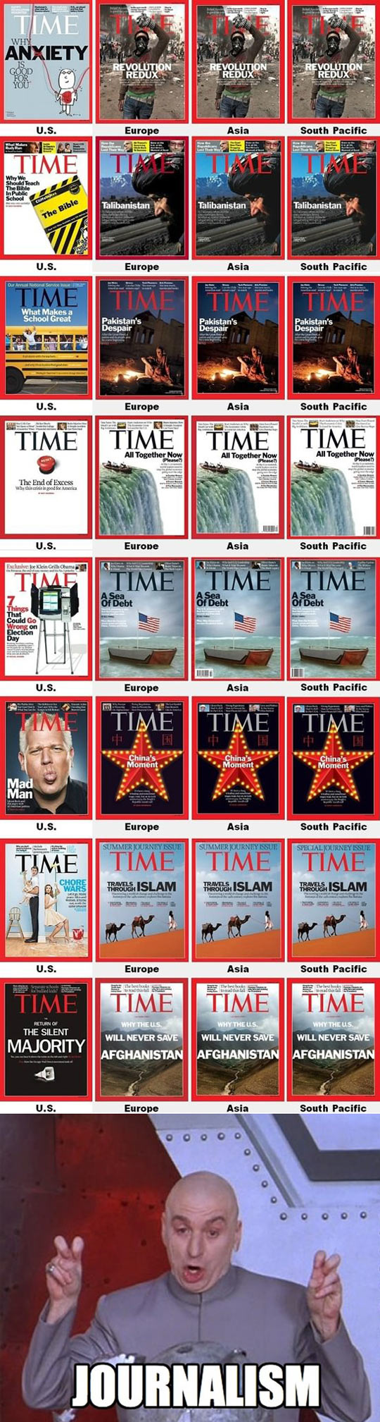 Probably the only time Americans will see these covers…