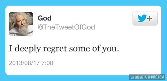 Tweet From God…