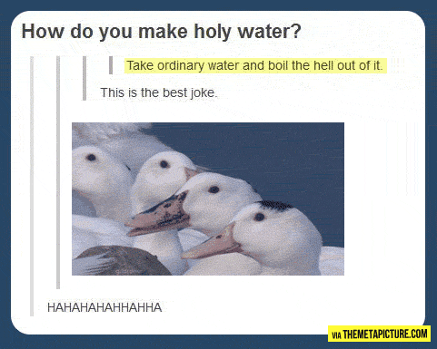 How do you make holy water?