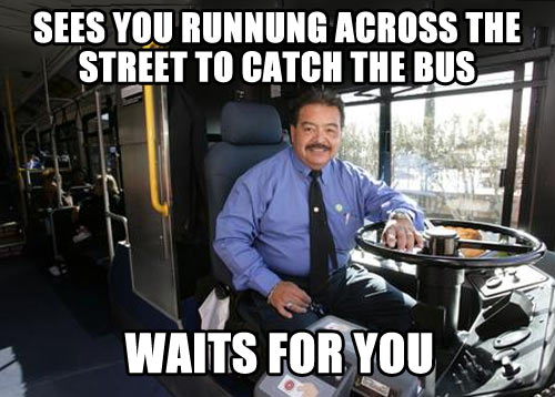 The best bus drivers…