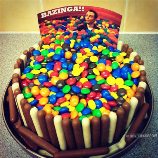 Sheldon’s cake…