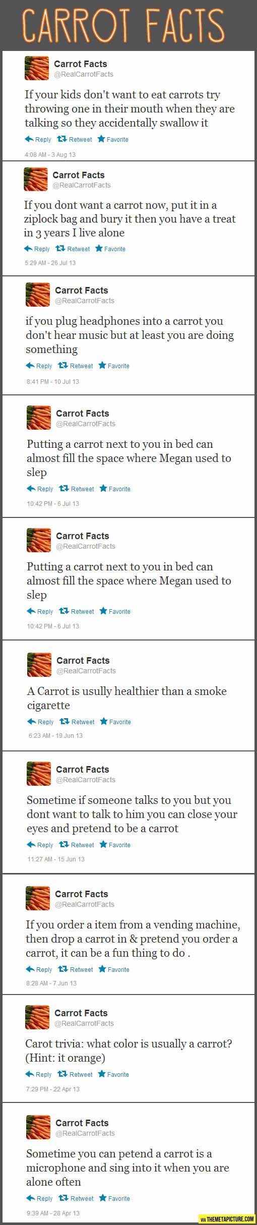 Carrot Facts…