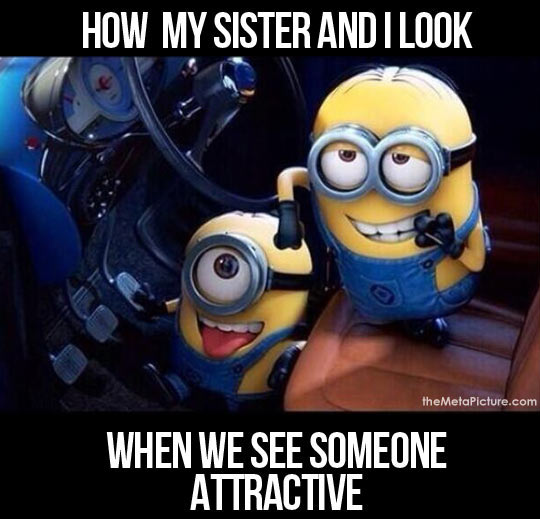 When we see someone attractive…