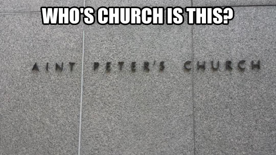 Who’s church is this?