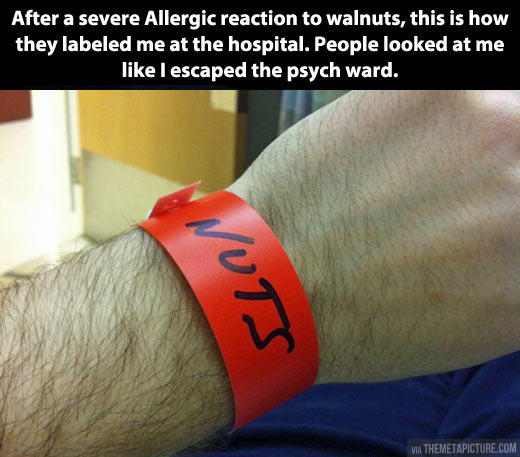 funny-nuts-sign-label-hospital
