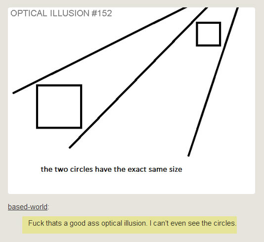 Really good optical illusion…