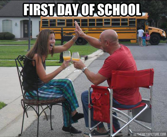 funny-parents-celebrate-school-day