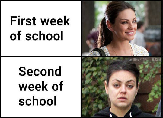 The truth about girls and makeup in school…