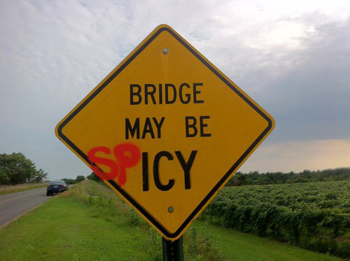 Bridge may be…