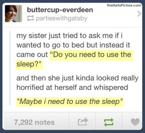 Do you need to use the sleep?