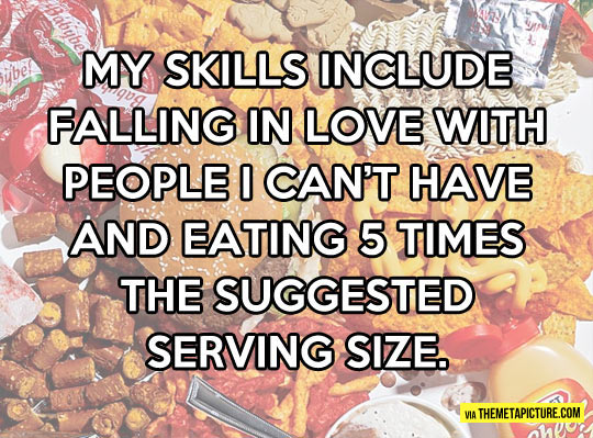 My skills summed up…