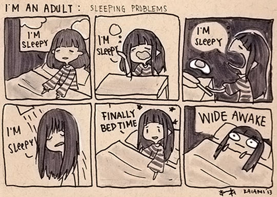 Sleeping problems…