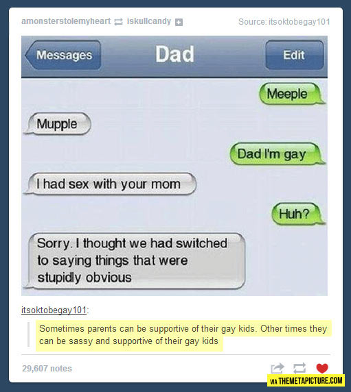 Parents of gay kids…