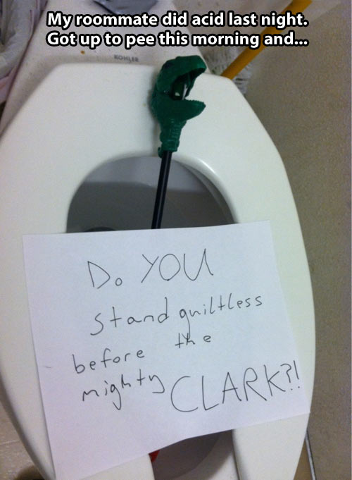Woke up to find this in my toilet…