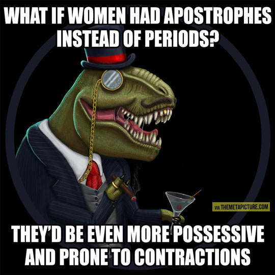 Dinosir has a point…