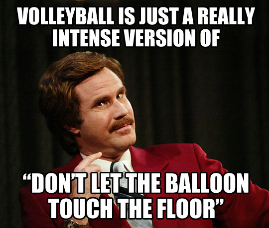 Volleyball realization…