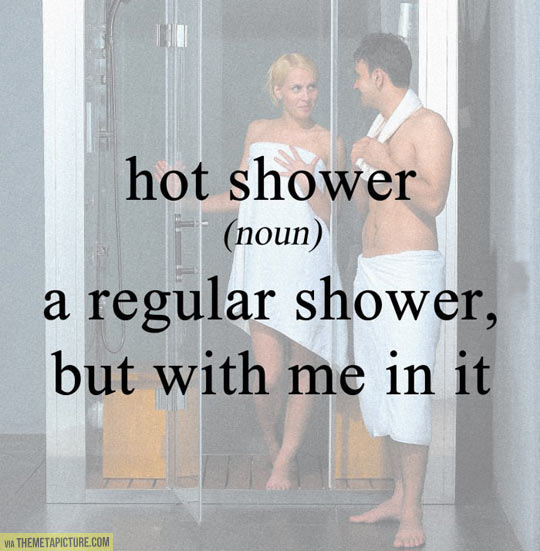 It’s just like a regular shower…