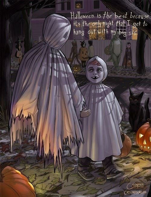 cute-Halloween-ghost-sister