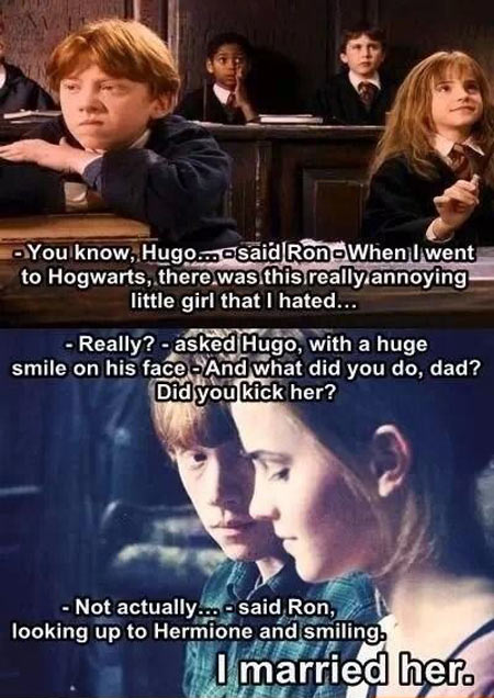 Ron’s love story…