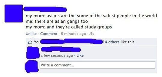Asian gangs…