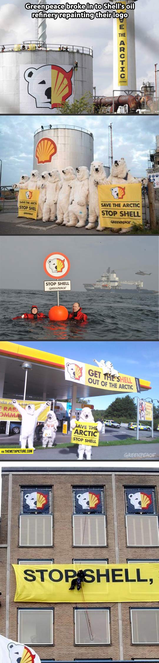 Greenpeace vs. Shell…