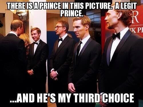 There is a Prince in this picture…
