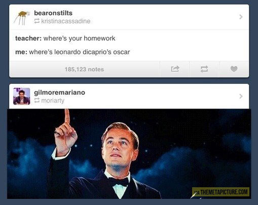 funny-Leonardo-DiCaprio-Oscar-homework
