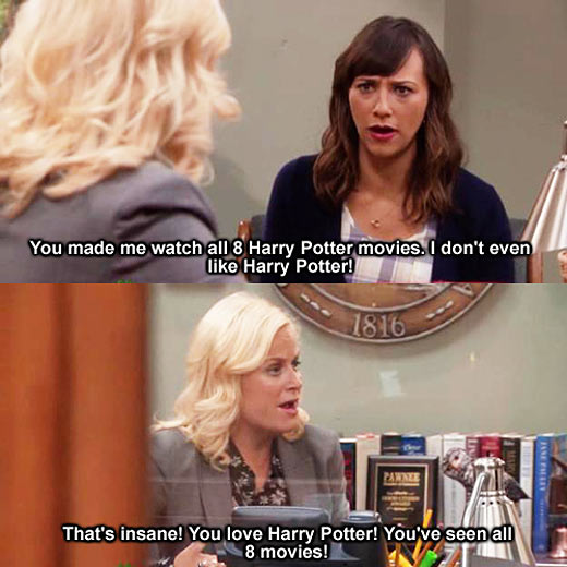 Of course you like Harry Potter…
