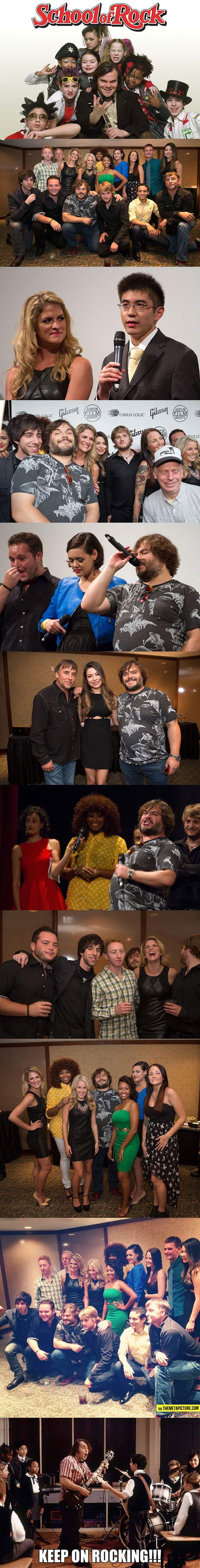 School Of Rock reunited 10 years later…