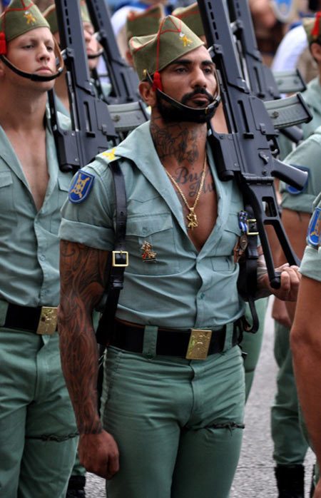 Just The Spanish Army…