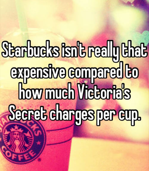 Starbucks isn’t really that expensive…