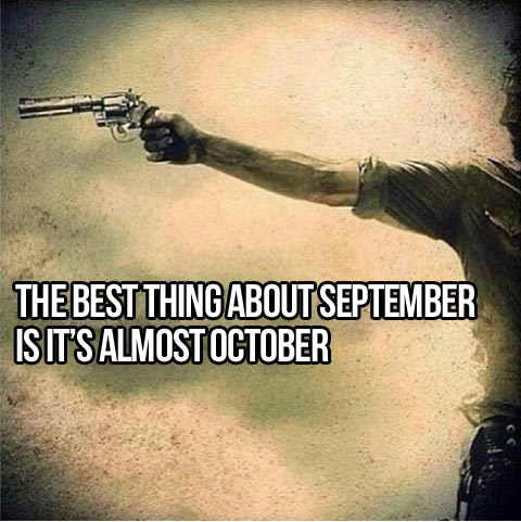 The best thing about September…
