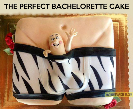 Bachelorette cake…
