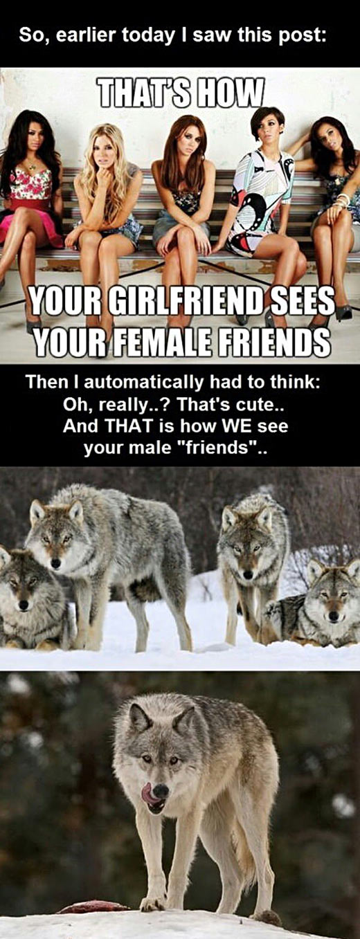Male friends…