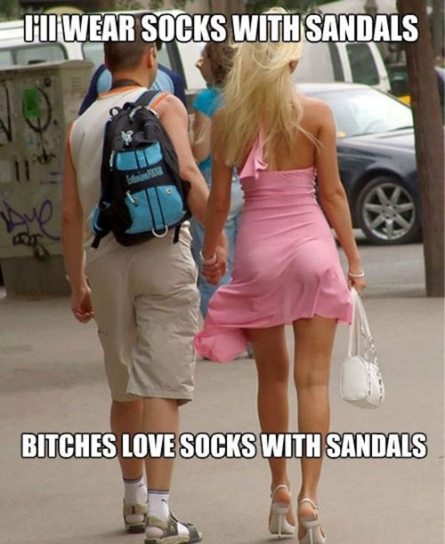 funny-girl-guy-socks-sandals
