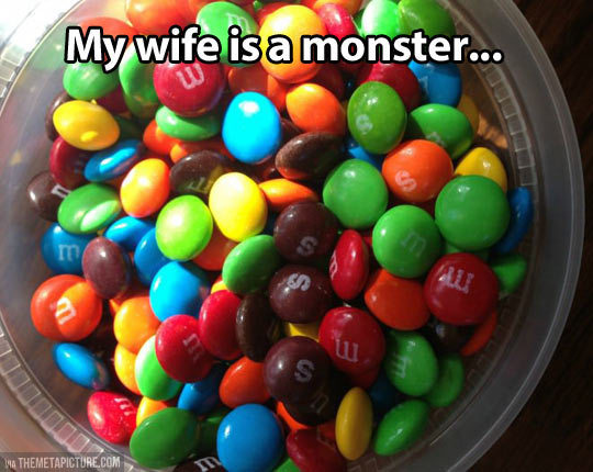 She is a monster…